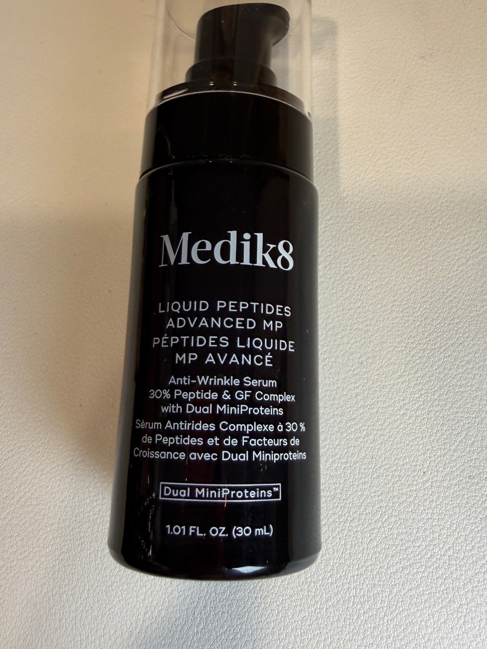 Medik8 Liquid Peptides Advanced MP W/ groundbreaking BioTechnology Dual MiniProt